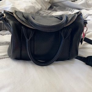 Black/gold Alexander Wang Rocco bag